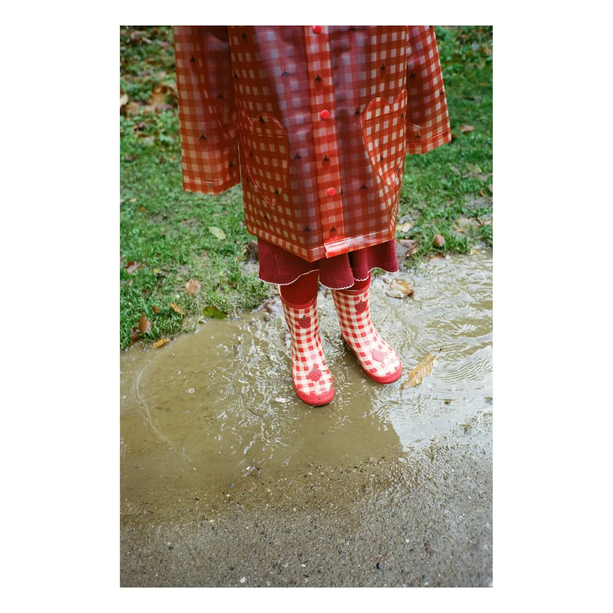 Flöss - Iris Vichy Raincoat | Oats
