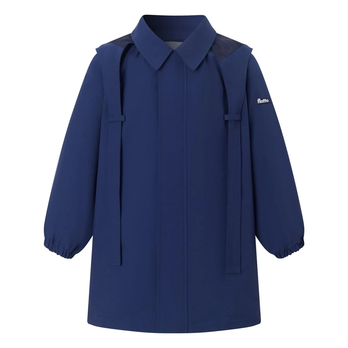 Fluff - Richelito Waterproof Coat | Dark Blue