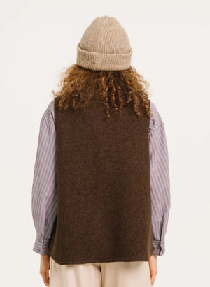 Sacrécoeur - Antonia Wool Cardigan | Brown