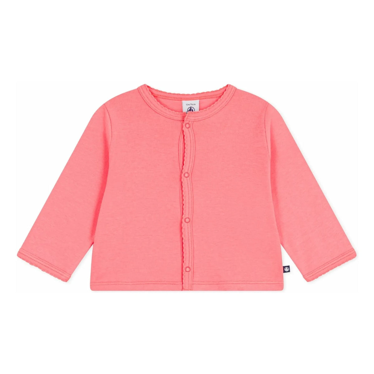 Petit Bateau - Plain Vest | Coral