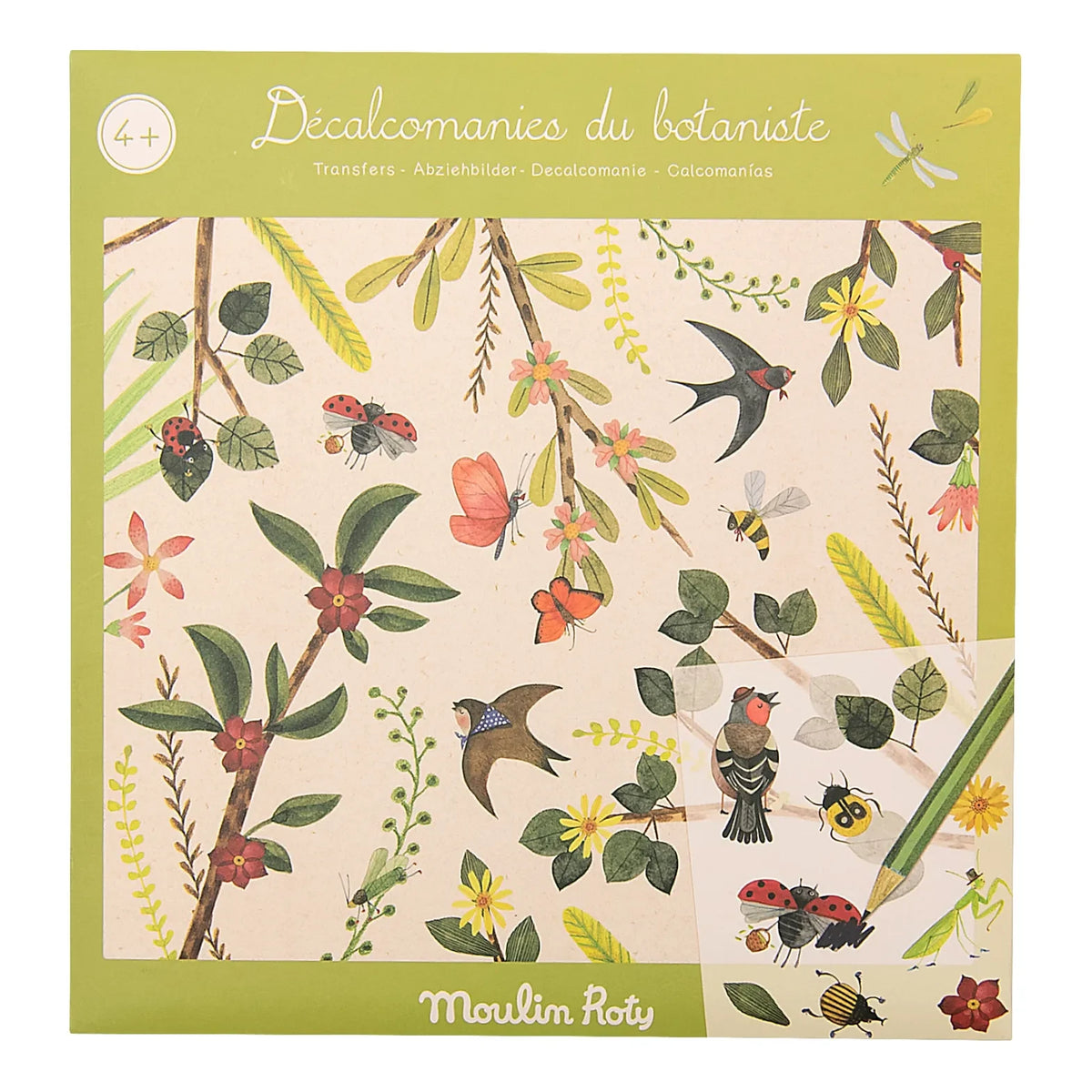 Moulin Roty - Botanical Friction Transfers