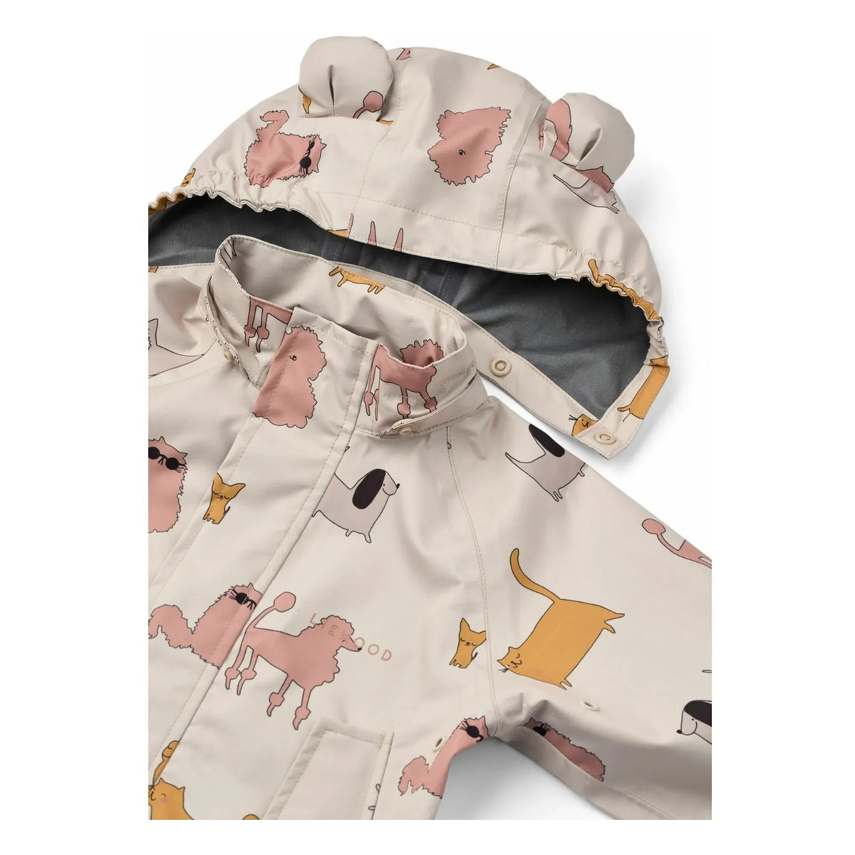 Liewood - Manu Rain Suit Recycled Fiber | Pink