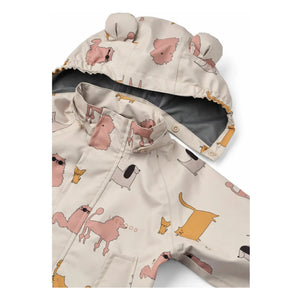 Liewood - Manu Rain Suit Recycled Fiber | Pink