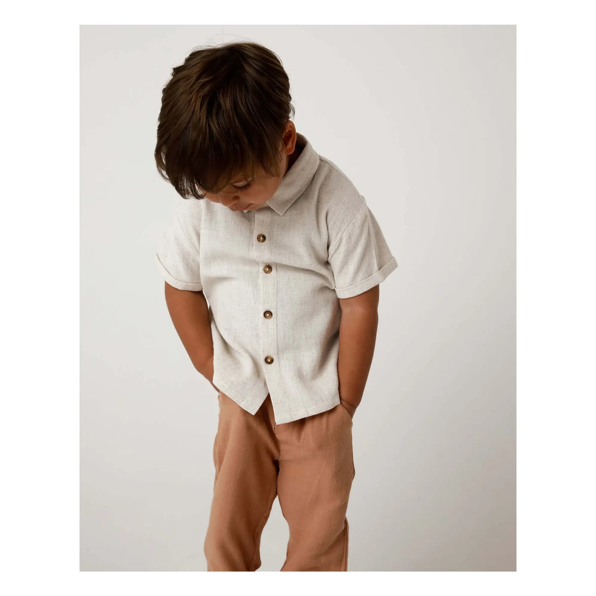 Donsje - Brammie shirt | Dark brown