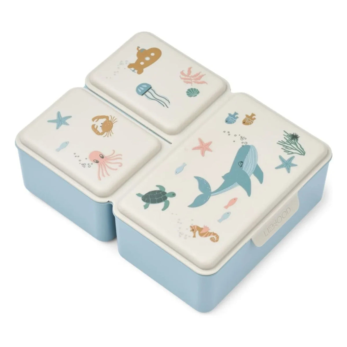 Liewood - Driss Lunchbox | Marine Life / Sand