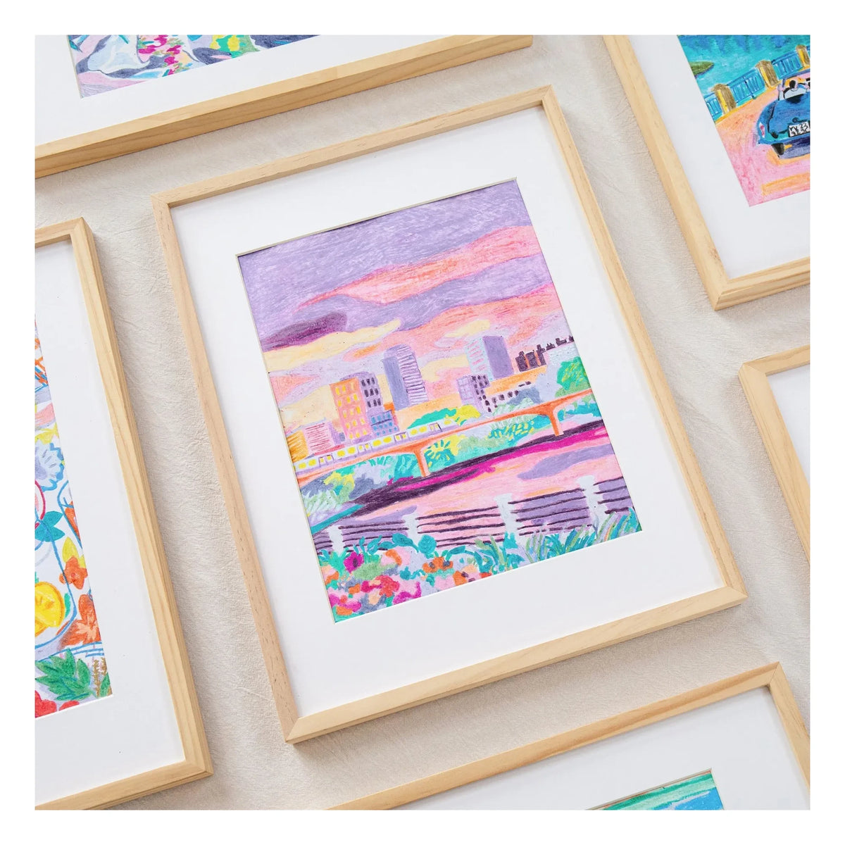 La Petite Épicerie - Pastel number coloring set - Love in Seoul