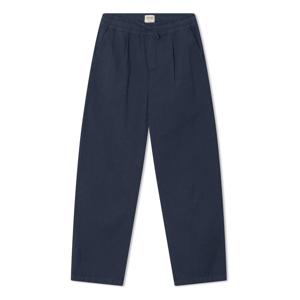 Matona - Organic Cotton Pants | Navy Blue