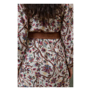 Louise Misha - Marti Bluebell Grove Dress - Women's Collection | Cream