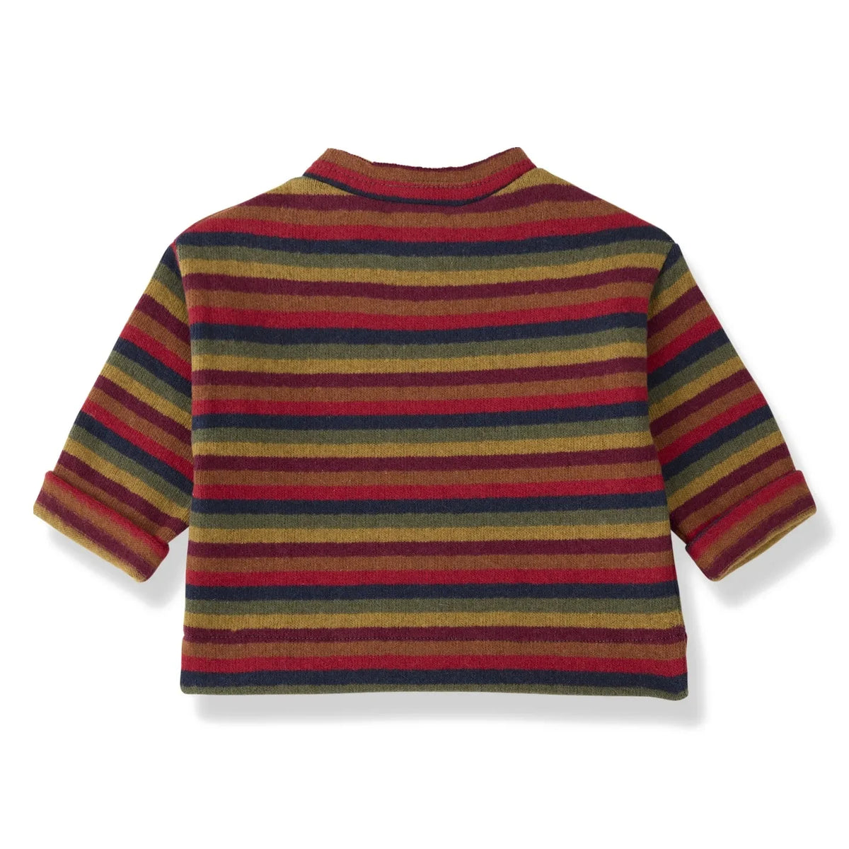 1+ in the family - Striped Nain Sweatshirt | Red