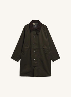 Barbour - Long Waterproof Jacket for Travel | Dark green