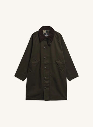 Barbour - Long Waterproof Jacket for Travel | Dark green