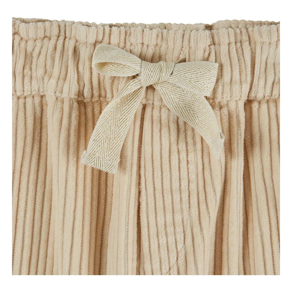 Emile et Ida - Ribbed Pants | Ecru