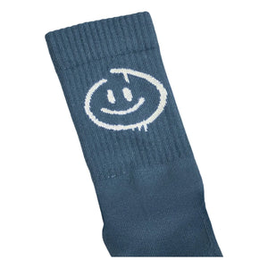Molo - Norman Smiley 2-Pack Sock Set | Blue