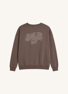 Cos I Said So - Same Kid Organic Cotton Sweatshirt | Grey