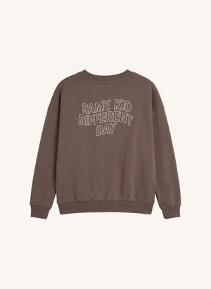 Cos I Said So - Same Kid Organic Cotton Sweatshirt | Grey