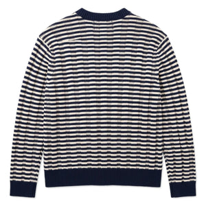 Smallable Kid - Matteo Striped Sweater | Blue Black