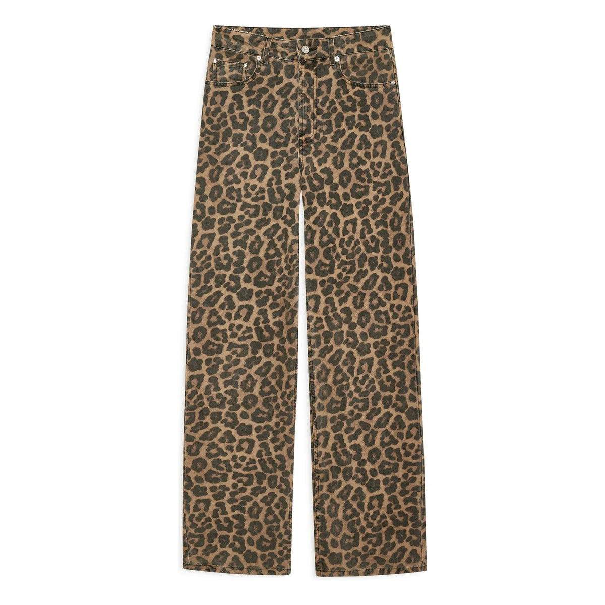 Anine Bing - Jean Hugh Leopard | Brown