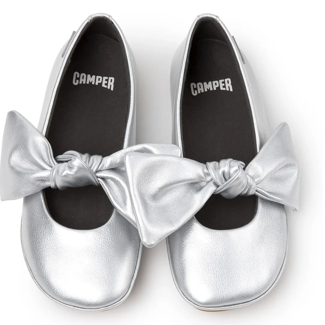 Camper - Nœud Right Ballet Flats | Silver