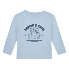 Bonton - Laurel Crew Neck T-Shirt | Light Blue