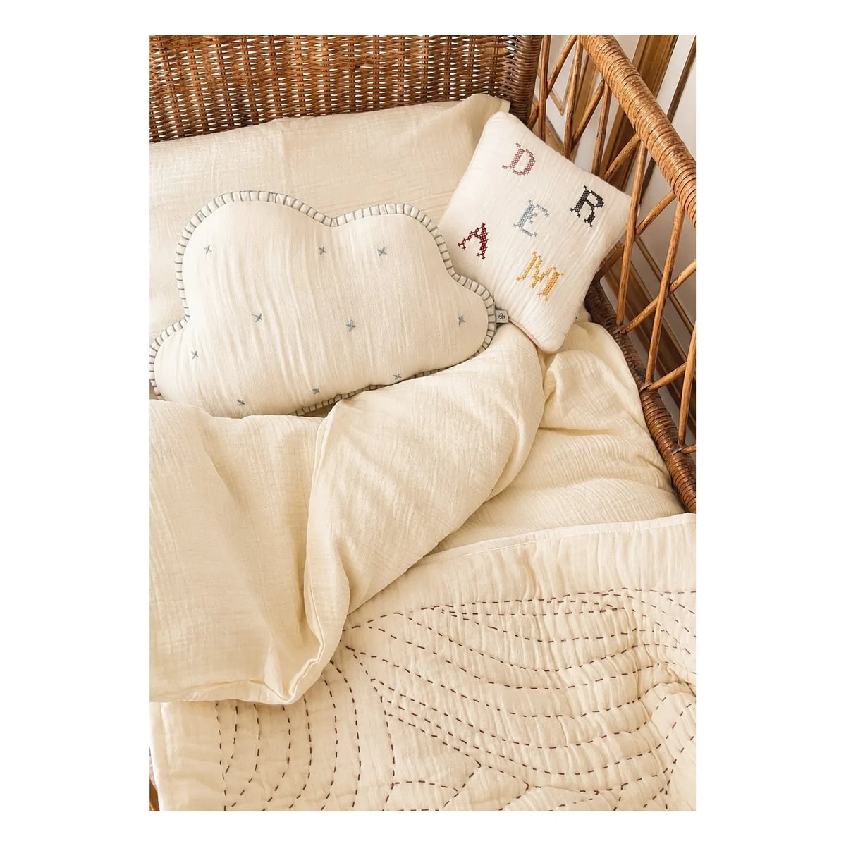 Editions Aimable - Ferdinand cloud pillow | Vanilla Gauze