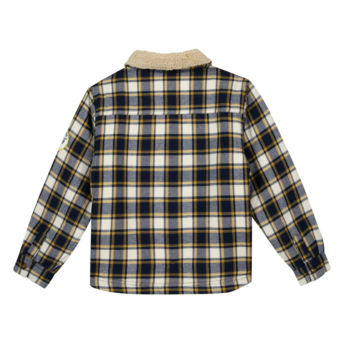 Bonton - Piloti Checkered Jacket | White