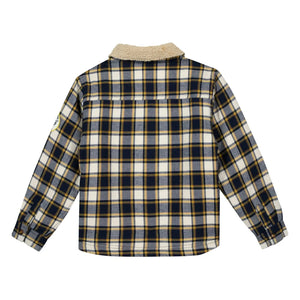 Bonton - Piloti Checkered Jacket | White