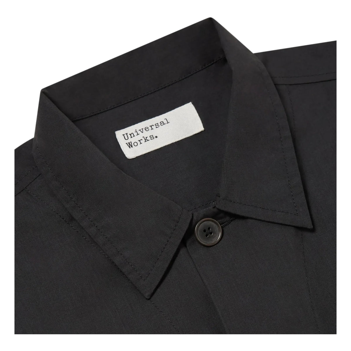 Universal Works - Recycled Fiber Tech Overshirt | Black