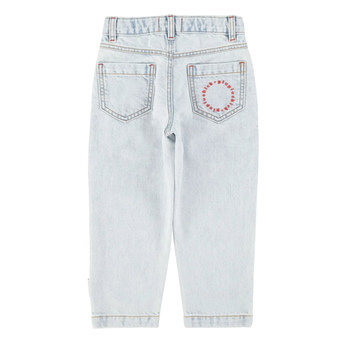 Piupiuchick - Jean Mom | Stone-washed Blue