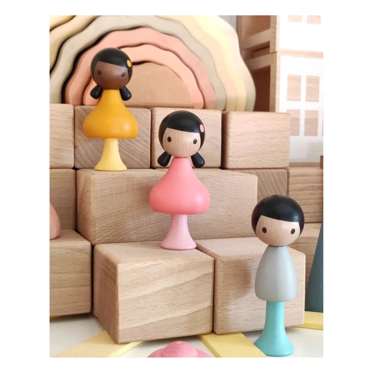 Clicques - S&amp;J wooden figures