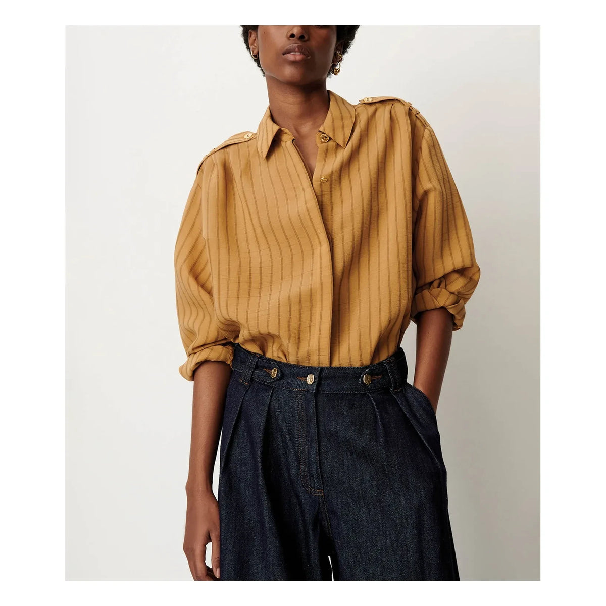 Sessùn - Ginnima shirt | Beige