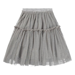 Molo - Net Tulle Skirt | Gray