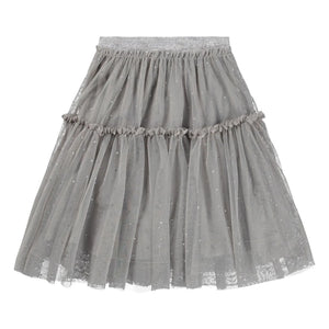 Molo - Net Tulle Skirt | Gray