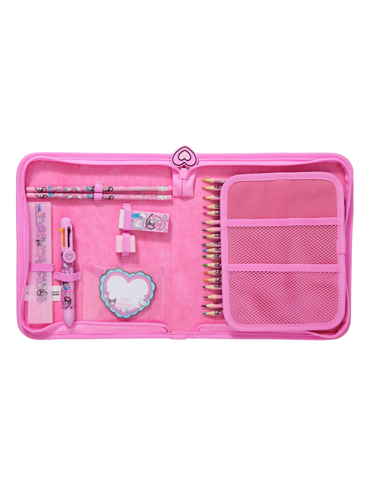 Smiggle - Hello Kitty and Friends Pencil Case and Stationery Set