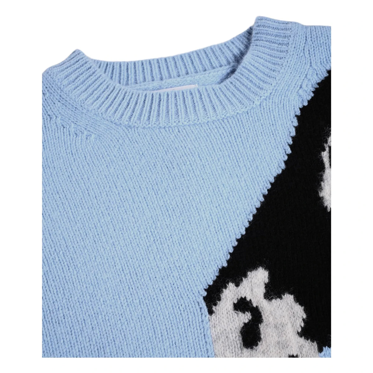 Molo - Griselda Horse Wool Sweater | Blue