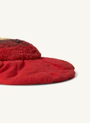 Lorena Canals - Red Poppy Floor Cushion