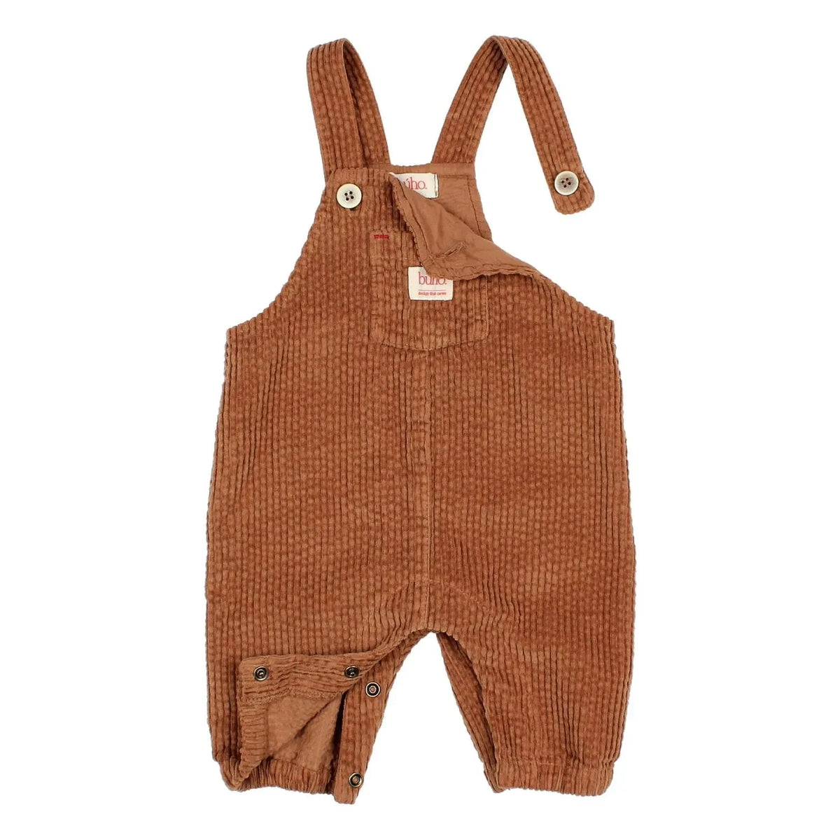 Búho - Velvet Pocket Overall | Russet