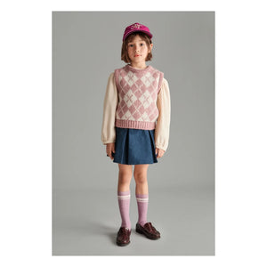 Mipounet - Dina Sleeveless Sweater | Pink