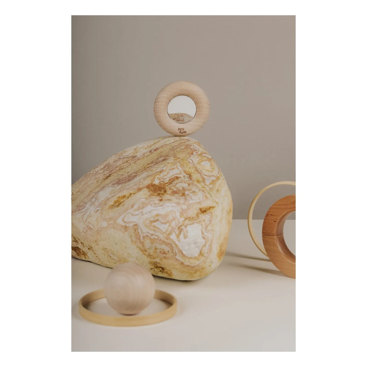 Petit Boum - Mirror Sensory Donut