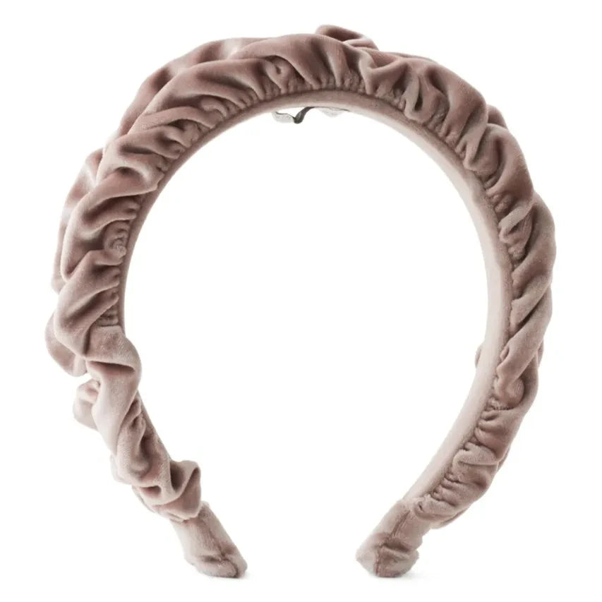 Gingersnaps - Ciel Velvet Crown | Dusty Pink