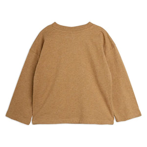 Mini Rodini - Panther organic cotton T-shirt | Brown