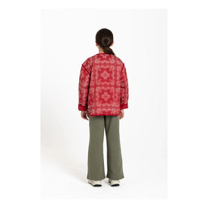 Hundred Pieces - Malya Bandana Jacket | Dark Red
