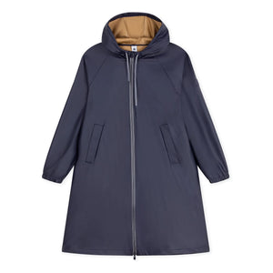 Petit Bateau - Long Iconic Raincoat | Navy