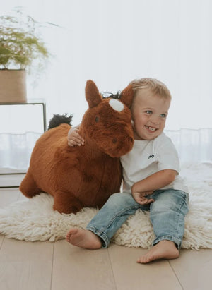 Wild & Soft - Bouncing Horse | Brown