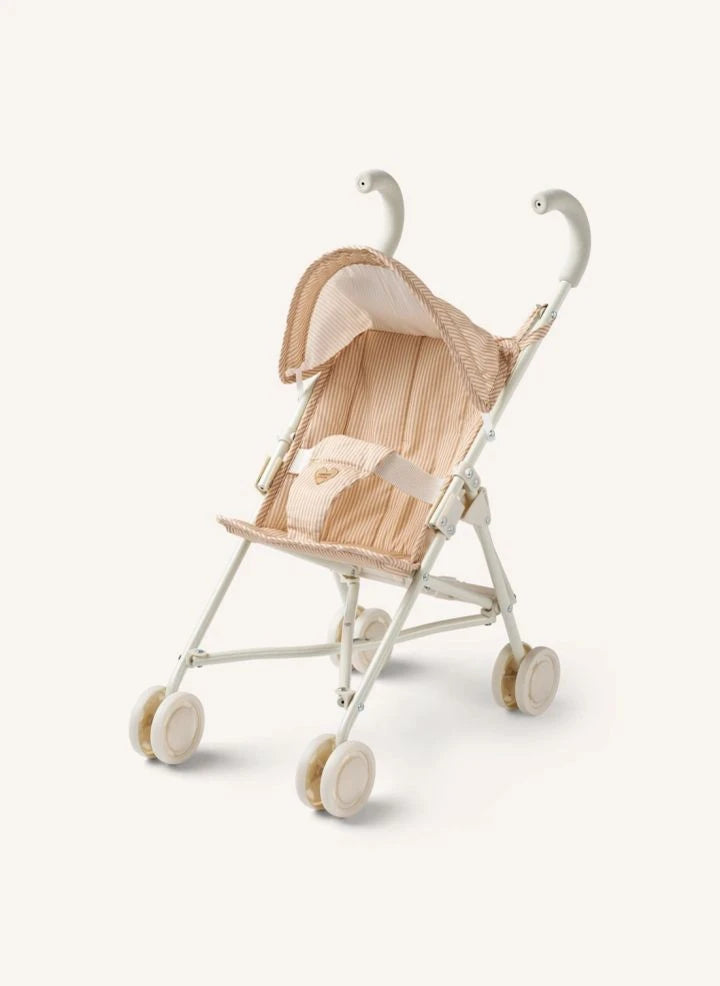 Liewood - Elsie Doll Stroller | Y/D striped Pale tuscany/Creme de la creme