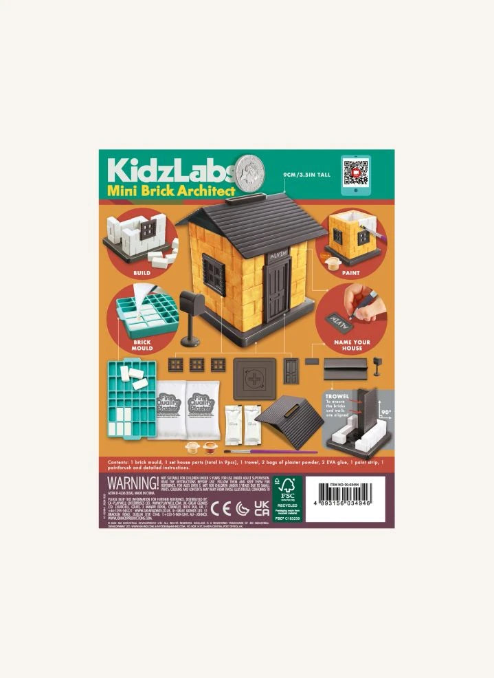 4M - DIY Architecture Kit - DIY Piggy Bank