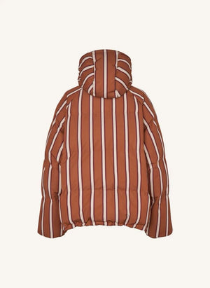 Lollys Laundry - Shleby LS down jacket | Rust