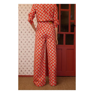 Maria de la Orden - Douglas Cotton Trousers | Red