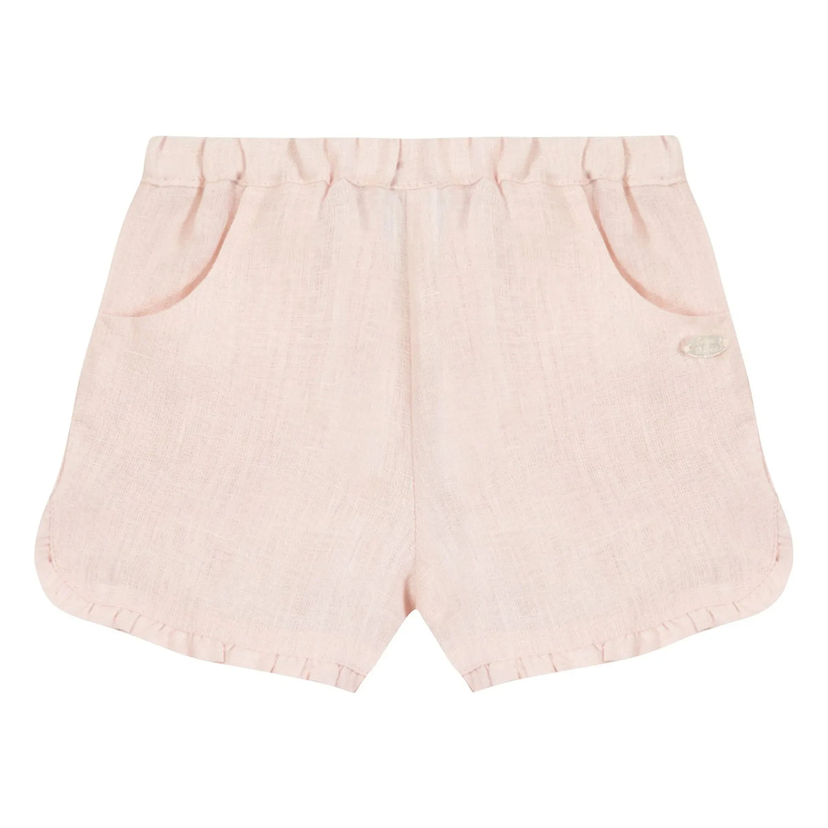 Tartine et Chocolat - Light Pink Fronces Shorts