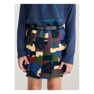 Bobo Choses - Camouflage Skirt | Khaki