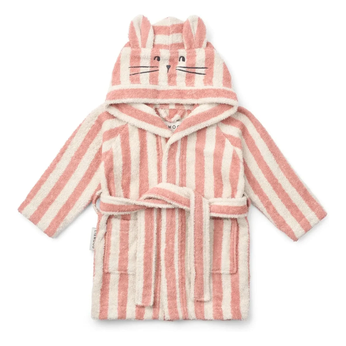 Liewood - Lily Towel | Coral Pink / Cream